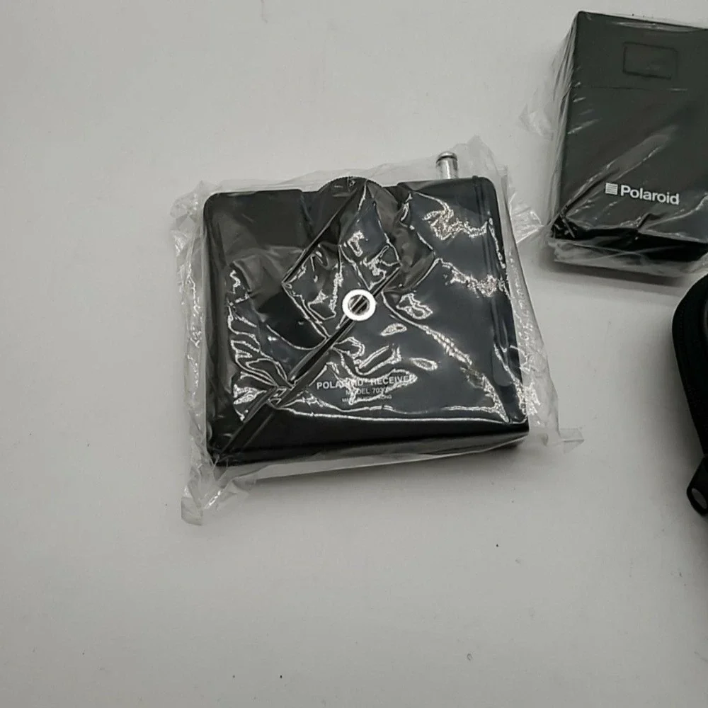 Vintage Polaroid Spectra System Instant Camera Gray Bag Remote Filters‎ Kit